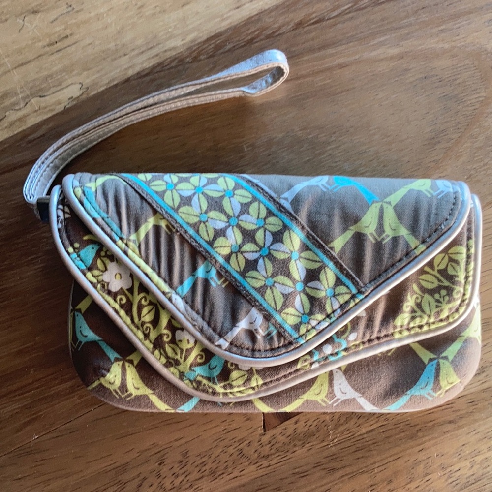Vera Bradley Foldover Wristlet